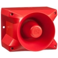Sounder 64 toni 120dB Calotta antiurto rosso 10-60V IP66 EN 54.3